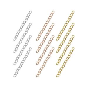 150 cadenas extensoras para hacer joyas cadena de cola