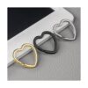 40 llaveros en forma de corazón creativos planos con