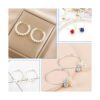 300 aretes redondos de 0.99 pulgadas 0.984 in