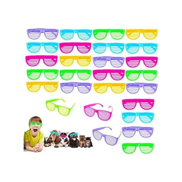 28 gafas de sombra de obturador persianas de plástico_1
