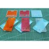 Xidmold Molde de silicona para tarjetas de resina de 6