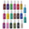 20 colores metálicos resina epoxi color pigmento líquido