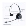 MAIRDI Auriculares de teléfono con micrófono con_2