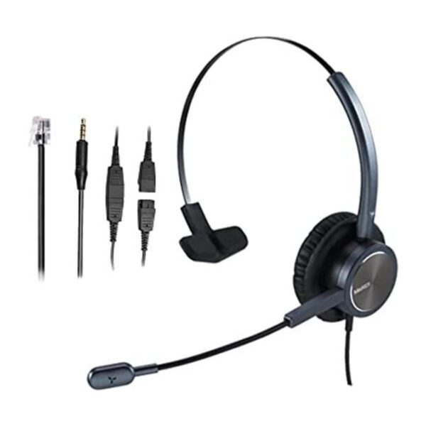 MAIRDI Auriculares de teléfono con micrófono con_1