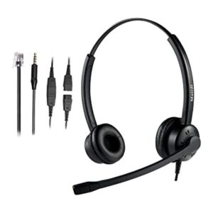 Auriculares de teléfono con micrófono con cancelación de_1