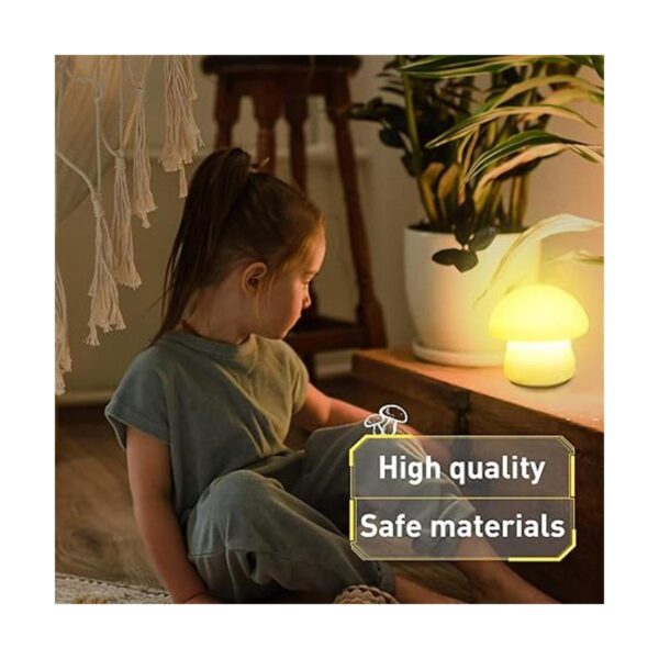 Lámpara de hongo luz nocturna recargable de hongos luz_3