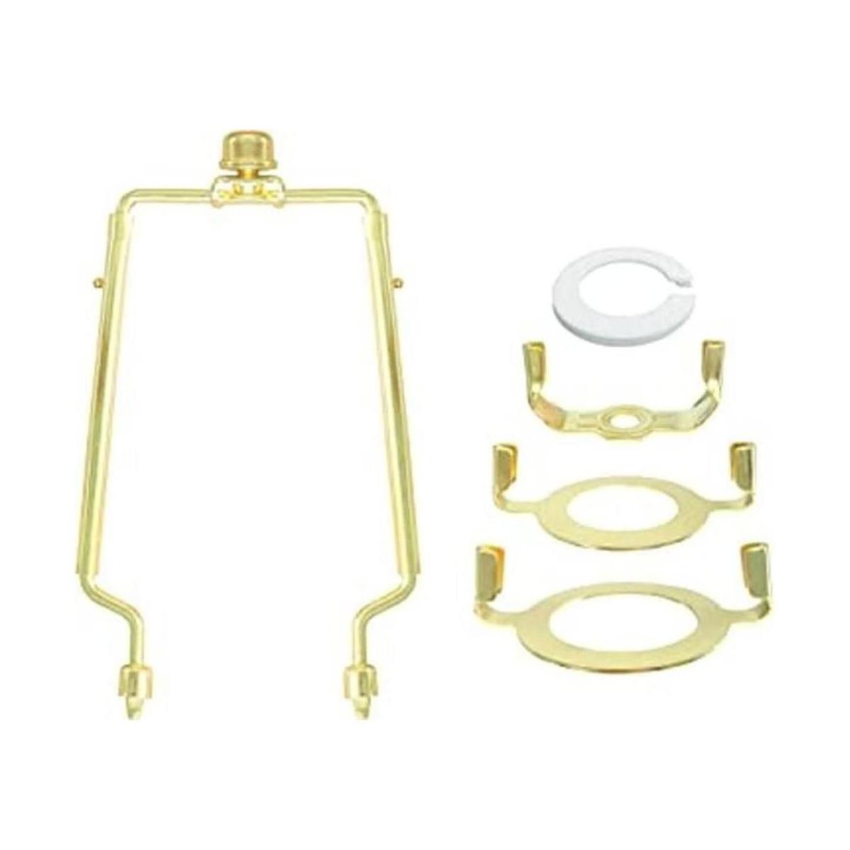 Soporte ajustable para arpa de pantalla para lámpara alto