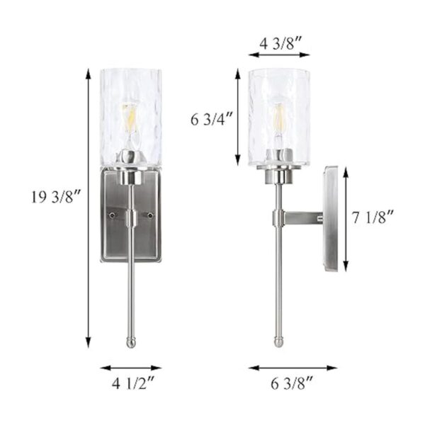 XiNBEi Lighting Aplique de pared con 1 lámpara para_2