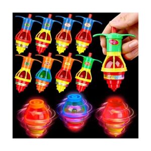 Paquete de 48 camisetas giratorias iluminadas para niños