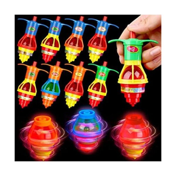 Paquete de 48 camisetas giratorias iluminadas para niños