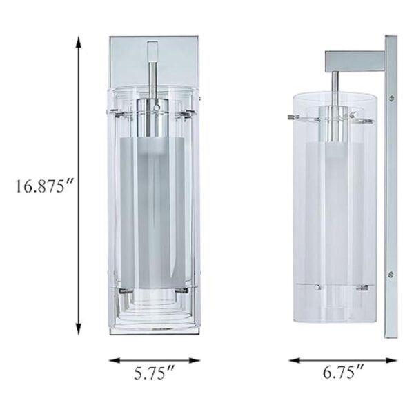 XiNBEi Lighting Aplique de pared 1 luz para tocador de_4