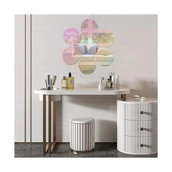 Adhesivos de pared de acrílico iridiscente para espejo