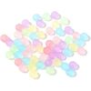200 cuentas de cristal acrílico de colores para hacer_1