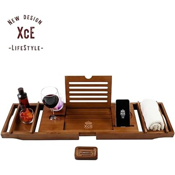 XcE Bandeja para bañera expandible hasta 41.3 in con_4