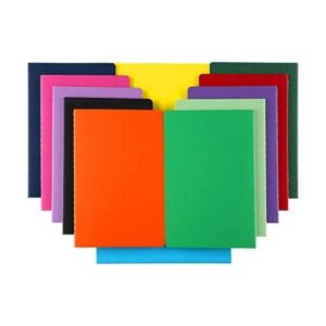 XYark 12 cuadernos en blanco de colores a granel 60_1