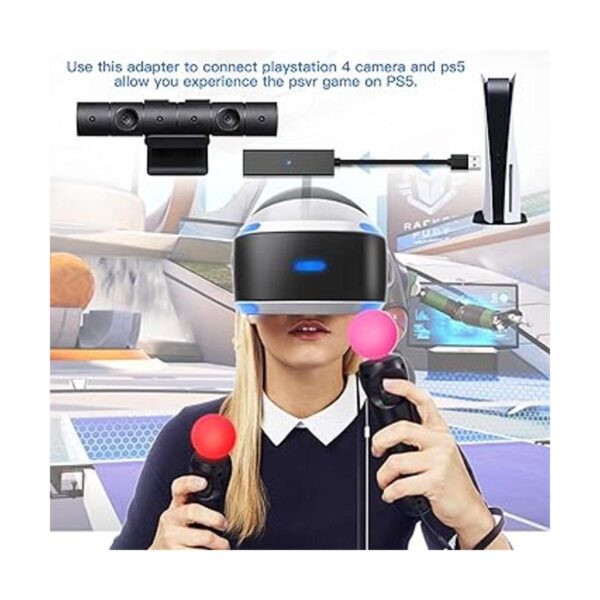 Adaptador de cámara PS4 para PSVRPS5 cable convertidor