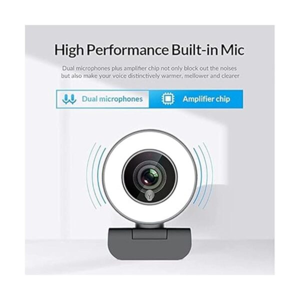 Angetube Streaming 1080P HD Cámara web integrada con_5