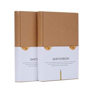 XYark Paquete de 2 cuadernos de bocetos en blanco tapa_1