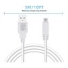 Cable de cargador de 10 pies para Wii U Gamepad adaptador_3