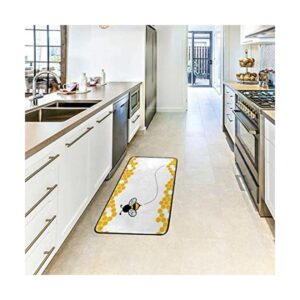 Alfombra larga de cocina antideslizante lavable_1