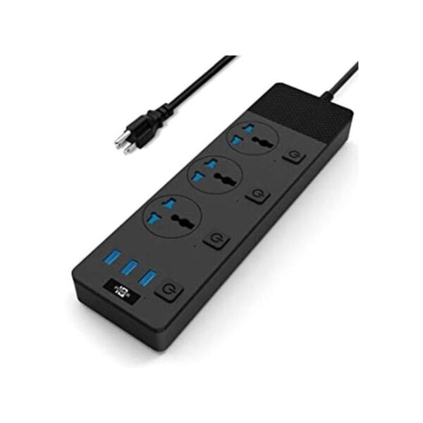 Regleta de alimentación con puertos USB cable de_1