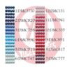 Cuentas de pintura de diamantes 5D 6 tonos de azul y rojo