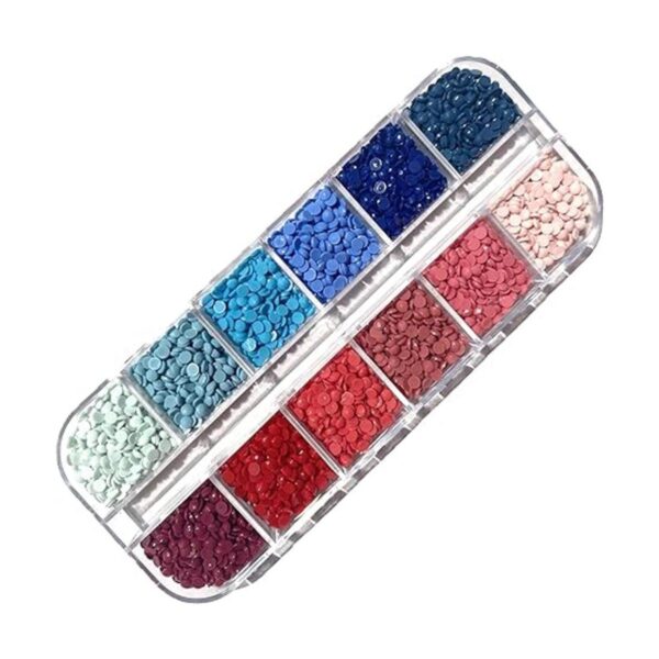 Cuentas de pintura de diamantes 5D 6 tonos de azul y rojo
