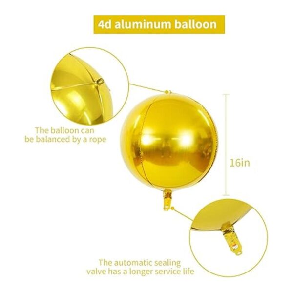 BEISHIDA Globos redondos de 4D de 16.0 in 4D 4D de_2