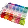 Cuentas de pintura de diamantes 5D 12 colores en