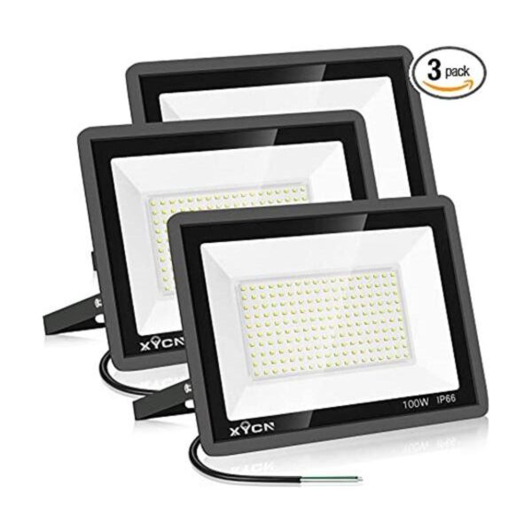 XYCN Paquete de 3 luces LED de 100 W luz de inundación_1