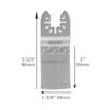 XXGO XG4004D Juego de 4 cuchillas oscilantes para_4
