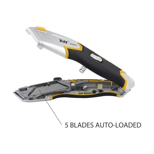 Cuchillo de carga automática XW cortador retráctil de 3_2