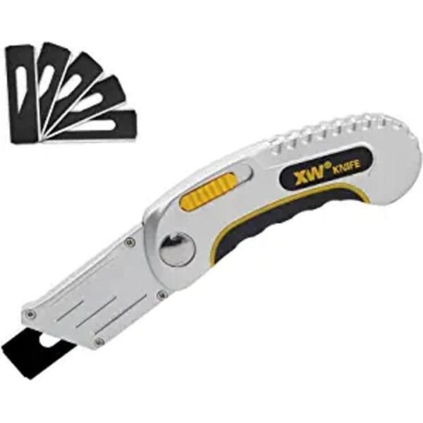 XW Cuchillo plegable para alfombras cuchilla de afeitar_1