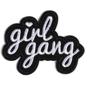 xunhui 6pcs niña Gang palabras parche para ropa hierro en_1