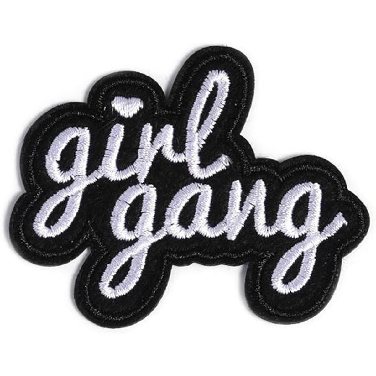 xunhui 6pcs niña Gang palabras parche para ropa hierro en