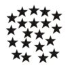 Xunhui Parche bordado con estrellas negras para planchar_1