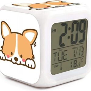 Reloj despertador digital LED reloj creativo de mesa de