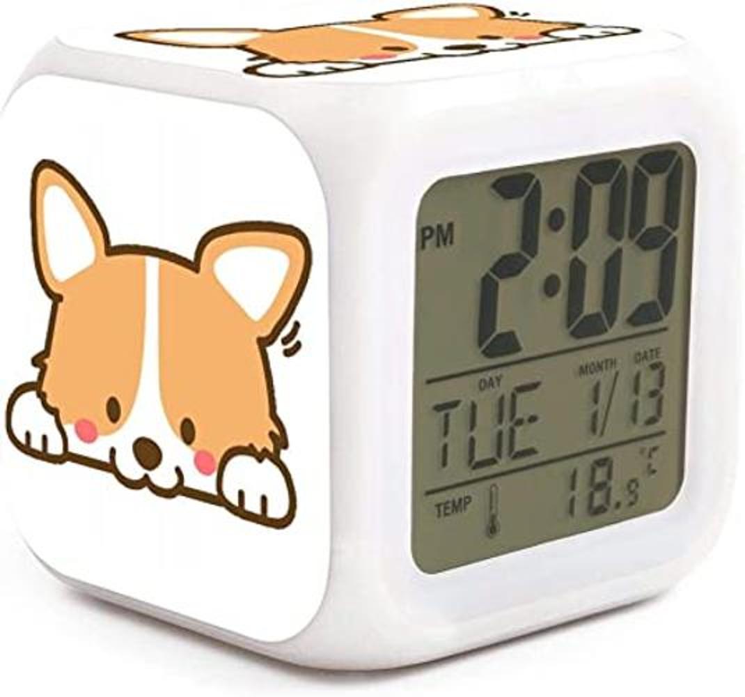 Reloj despertador digital LED reloj creativo de mesa de