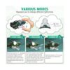 Linterna frontal LED para niños juguetes al aire libre_2