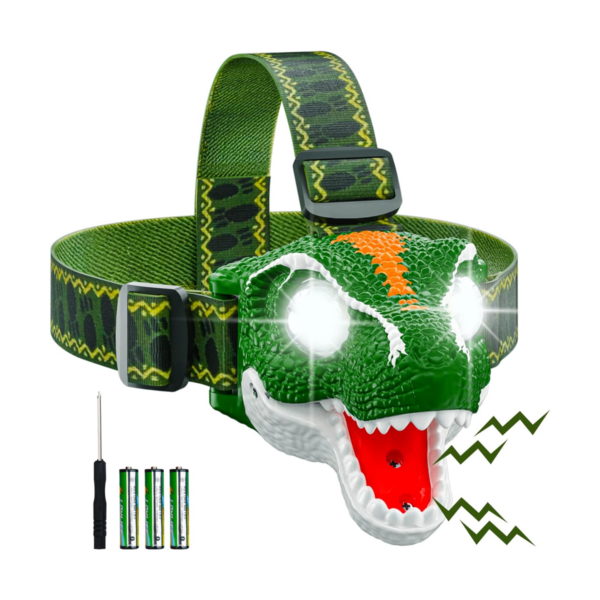 Linterna frontal LED para niños juguetes al aire libre_1