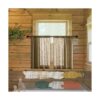 Cortinas de cocina marrones para ventanas juego de 2_3