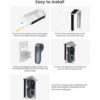 Cargador solar para timbre de video compatible con timbre_6