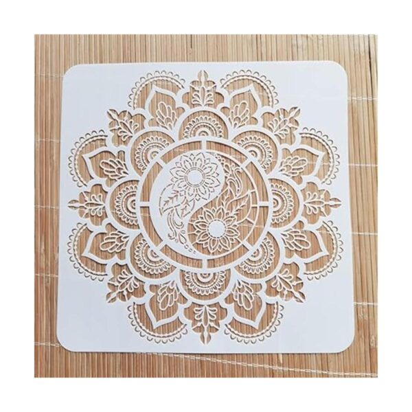 Yinyang Plantillas de mandala reutilizables para