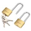 XTUFF Candado con llave candado de latón macizo_4