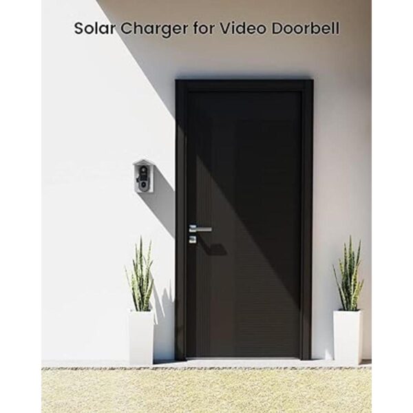 Cargador solar para timbre de video compatible con timbre_2
