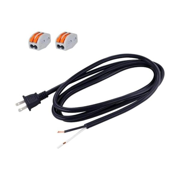 Cable de alimentación de repuesto de 2 clavijas 14AWG SJT_1