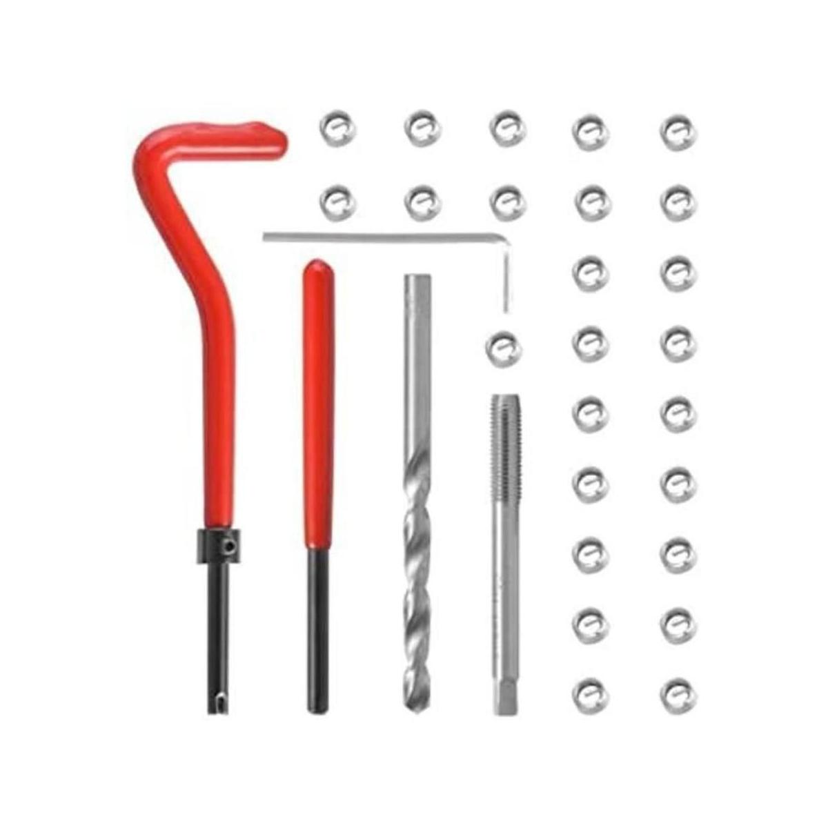 XT AUTO 30 piezas de acero inoxidable M8 x 0.049 in Kit de
