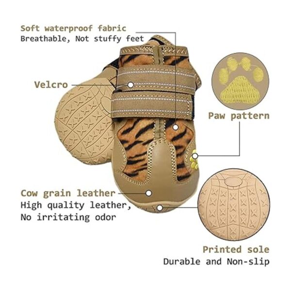 XSYG Botas para perro zapatos impermeables para perros