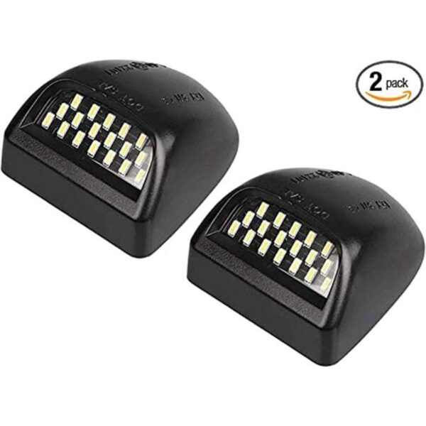 XTAUTO Lámpara LED para placa de matrícula súper_1