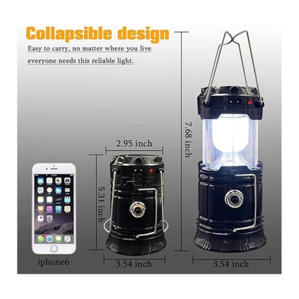 XTAUTO Linterna LED plegable portátil para campamento_2